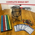 thumbnail image 3 of Mr. Chips 11-Inch Tall Professional Bingo Set with Steel Cage and Everlasting Balls, 3 of 9