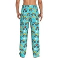 thumbnail image 3 of Disketp Cartoon Monster Truck Men's Pajama Pants - Ultra Soft Fleece Sleep and Lounge Pants (Size: S-XXL), 3 of 6