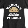 thumbnail image 3 of Instant Message - Babcias Little Pierogi - Toddler and Youth Girls Short Sleeve T-Shirt, 3 of 6