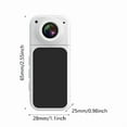 thumbnail image 5 of Pocket Body Camera Easy To Use Magnetic Mounts HandsFree Recording Camera, 5 of 10