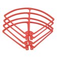 thumbnail image 3 of 8pcs RC Dr Propeller Protector Cover for S70W Accessory Parts Red, 3 of 8