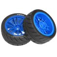 thumbnail image 4 of 4 Ruedas de Goma de 68 mm con Hexágono Interior de 12 mm para TT01 TT02 TA06 XV01 XV02 PTG-2 1/10 RC, Piezas de Mejora para Coche de Carreras D, 4 of 6