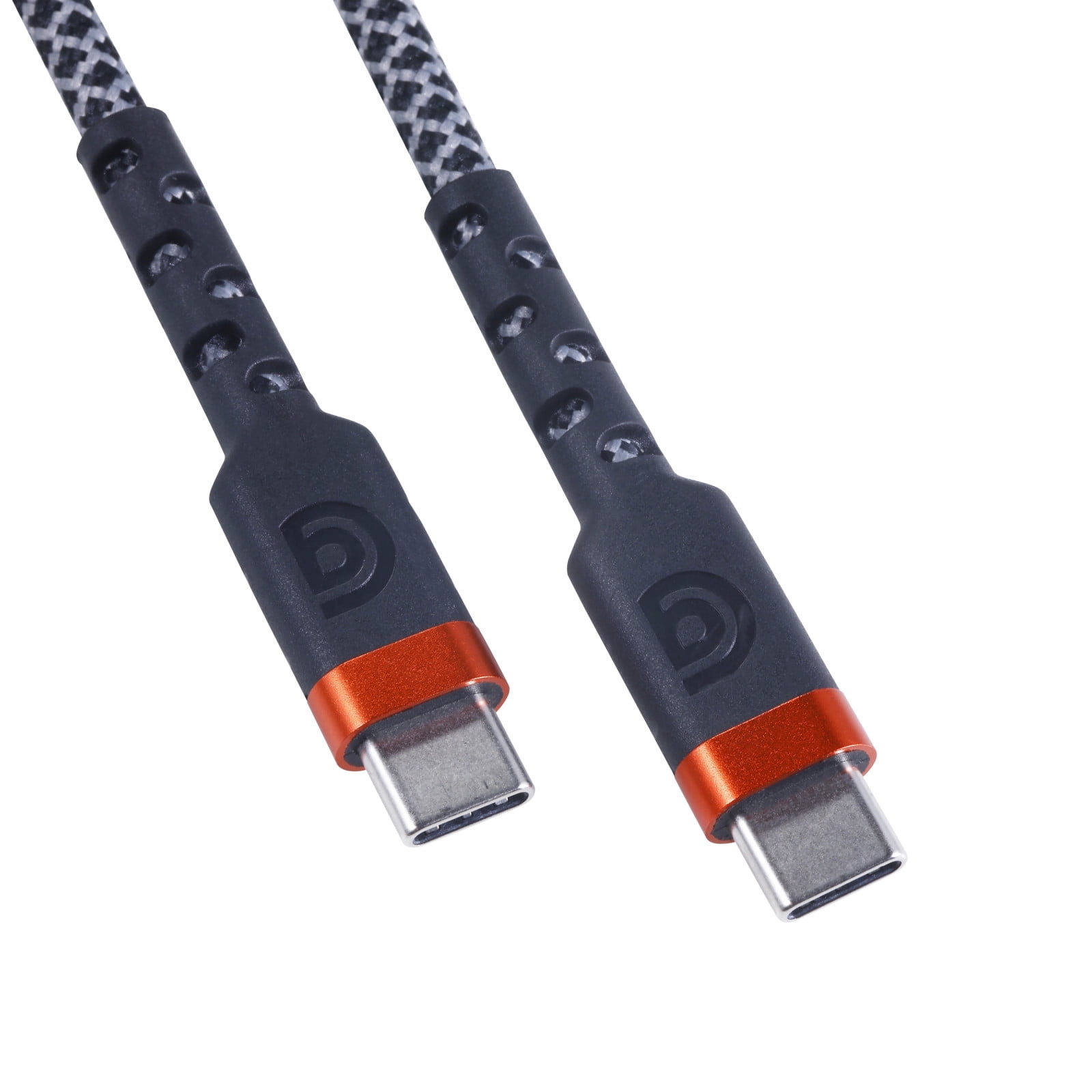 Griffin 6ft Ultra Durable USB-C to USB-C Charge & Sync Cable – Fast Charging, 30,000 Bends Strong, Compatible with Android, iPhone, Tablets, USB-C Device, High-Speed Charging Cable