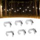thumbnail image 1 of 50 Ganchos para Canalones de Luces Navideñas de Acero Inoxidable Clips de Luz para Exteriores Duraderos y Resistentes a la Intemperie para Colgadores de Luces ANGGREK Otros, 1 of 8