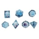 thumbnail image 5 of Dados De Cristal Creativos Azules --- 7 Piezas De Dados De Resina, Molido Artesanal Transparente Y Juego De Dados De Juego Exquisito Pulido, Dados Numéricos, Artesanías De Resina Transparente, 5 of 5