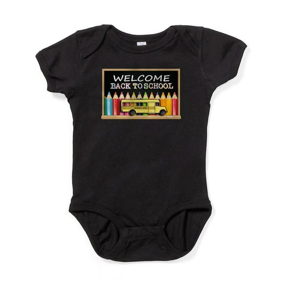 CafePress - WELCOME BACK TO SCHOOL BUS - Cute Infant Bodysuit Baby Romper - Size Newborn - 24 Months