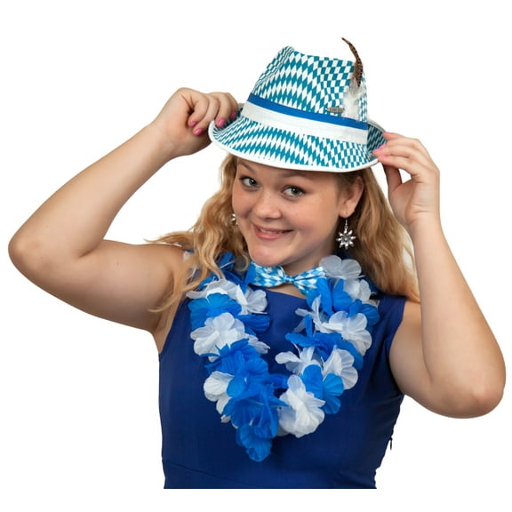 German Oktoberfest Party Lei Bavarian Design