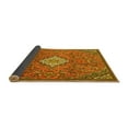 thumbnail image 2 of Ahgly Company Indoor Square Persian Yellow Traditional Area Rugs, 6' Square, 2 of 4