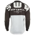 thumbnail image 2 of Basix Of America SWR Softball Two Tone Fleece Crewneck Pullover Sweatshirt Unisex Style : CNR-5000, 2 of 2