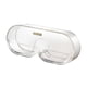 thumbnail image 4 of Estuche Transparente de Vidrio Montado en La Pared con Tapa Estuche Protector para Gafas Estuche para Gafas, 4 of 9