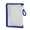 🥑 Blue_Hot#1811, variant on A4 Clear Zipper File Folder Large Capacity Storage Bag • Colorful Transparent Mesh Document Pouch • Metal Zip, Handle, Water-Blocking Design for Papers