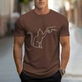 thumbnail image 1 of Tops para hombre, blusas y camisas de cuello redondo y manga corta para hombre, blusas casuales de cuello redondo con estampado de moda para hombre, blusas de cuello redondo y manga corta, camisas par, 1 of 6
