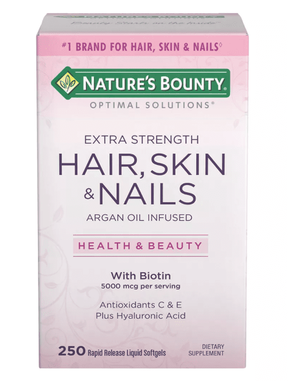 Nature's Bounty Hair, Skin and Nails Extra Strength Vitamins, 250 ct
