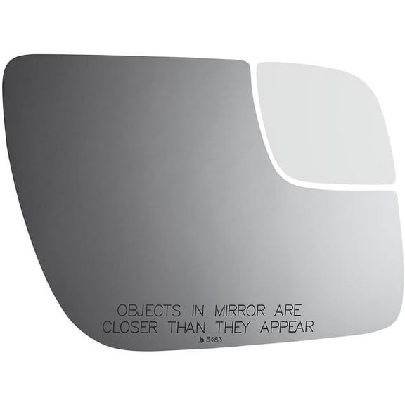 Right Lower Door Mirror Glass - Compatible with 2011 - 2019 Ford Explorer 2012 2013 2014 2015 2016 2017 2018