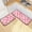 Pink Cherry Blossoms, variant on Dailycode 2 Pcs Kitchen Rug Set Non Slip Absorbent Soft Floor Mats for Kitchen Bathroom Cartoon Fish and Seahorse 19.7"x27.6" 19.7"x47.2"