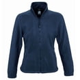 thumbnail image 1 of SOLS - Chaquetilla polar con cremallera completa modelo North para mujer (Azul marino), 1 of 3