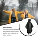 thumbnail image 5 of Toystoory Chubasquero largo para hombre con bolsillo, chaqueta impermeable para la lluvia, abrigo multiusos para mochilero, Camping, ciclismo, Paraguas de lluvia, 5 of 6