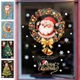 thumbnail image 1 of Xihbxyly Ofertas Compre Uno y Llévese Otro Gratis Pegatinas de Pared para Decoración de Luces Navideñas, Pegatinas de Pared para Fondo de Ventana, 1 of 6