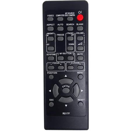 Plannu TEQ-REM4 Projector Remote Control for TEQ TEQ-C6989, C6993WN ...