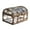Brown, variant on Pirate Treasure Chest, Transparent Plastic Treasure Box Small Pirate Treasure Chests for Crystal Gem Jewelry Collectibles