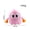 Pink acne, variant on PAC-MAN Plush Toy, A Creative Gaming Merchandise Soft Toy Figurine