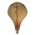 thumbnail image 1 of FLSNT Bombilla grande Edison E27 Vintage, A165S Lámpara decorativa de filamento en espiral LED retro, 4 W (equivalente a 25 W), blanco cálido 2200 K, no regulable, paquete de 2 Afortunado Sencillez, 1 of 5