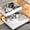 White, variant on Pull out Cabinet Organizer, 2-pack, Expandable(12"-20") Heavy Duty Slide out Drawers Fixed with Adhesive Nano Film for Pots, Roll out Shelf Storage for Kitchen Base Cabinet Organization(3 Rails)
