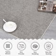 thumbnail image 3 of 2x6/4x6/5x7/8x10/9x12 Washable Rug Non Slip Modern Hallway Runner Rug with Rubber Backing Low Pile Floor Cover Contemporary Solid Textured Carpet for Kitchen Laundry Entryway, 3 of 8