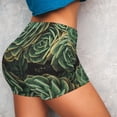 thumbnail image 4 of Lsque Succulents Pattern High Waisted Biker Shorts for Women-Tummy Control Fitness Athletic Workout Running Yoga Gym Shorts,Moisture-Wicking-XX-Large, 4 of 9