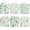 Green, variant on 12 count Swedish Kitchen Dish Towels Dishcloth  Sponge Cleaning Cloth Kitchen Towels Absorbent Washable Dish Cloth Drying Hand Towel(Green, Leaves)