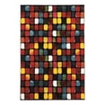 thumbnail image 1 of Linon Marisol Paint Box Power Loomed Polypropylene 8'x10'3" Rug in Black, 1 of 4