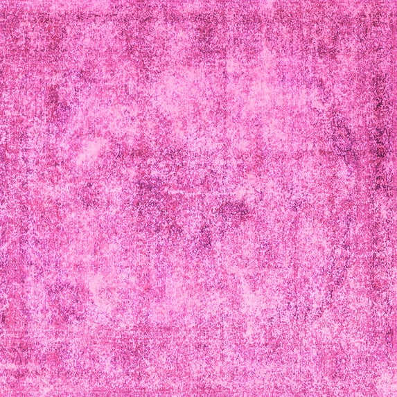 Ahgly Company Indoor Square Persian Pink Traditional Area Rugs, 3' Square