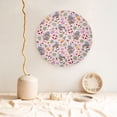 thumbnail image 5 of Salouo Hello Summer With Gnome Pattern Bone China Decorative Plate,Holiday Decor Decorative Ceramic Plates with Stand Elegant Home DéCor for Hallway/Living Room/Bedroom-8in, 5 of 6