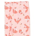 thumbnail image 3 of Wonder Nation Baby & Toddler Girls Fox Cotton Sleep Set, Sizes 2T-5T, 3 of 3