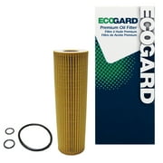 ECOGARD X10306 Premium Cartridge Engine Oil Filter for Conventional Oil Fits Mercedes-Benz C250 1.8L 2012-2015, SLK250 1.8L 2012-2015