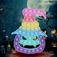 thumbnail image 3 of goowrom Halloween Bubble Fidget Toy, Pumpkin Witch Ghost Scarecrow Sensory Toy, 3 of 5
