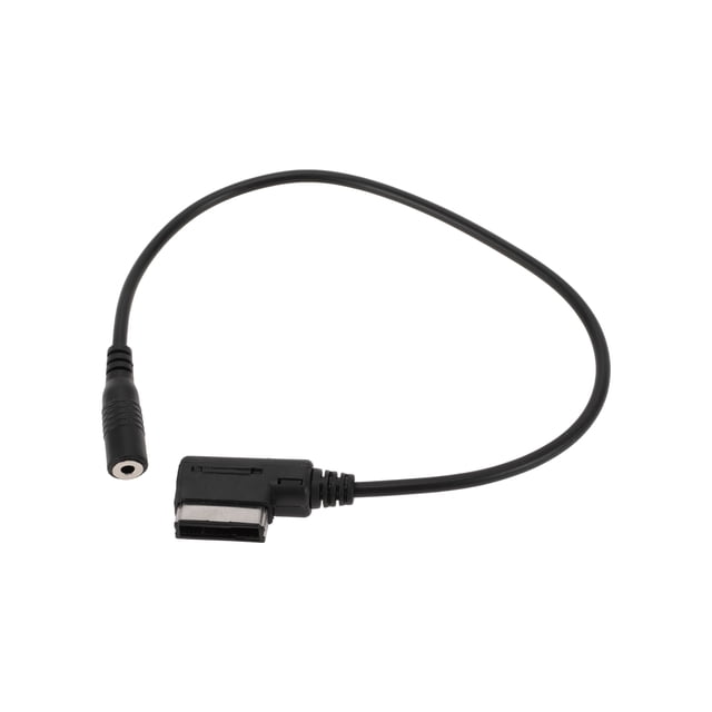 Cable de Adaptador de Audio Aux Único para Mercedes-Benz 2008-2016 con puerto MI, Conveniente para Arnes de Radio Estéreo