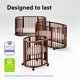 thumbnail image 4 of Sábana bajera ajustable Stokke Sleepi V3 Flower Ecru, 100% algodón percal, 4 of 4