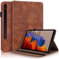 thumbnail image 1 of Tablet Case for Samsung Galaxy Tab S8 Ultra Case 14.6 Inch 2022 PU Leather Shockproof Stand Cover Protective Folio Case, 1 of 4