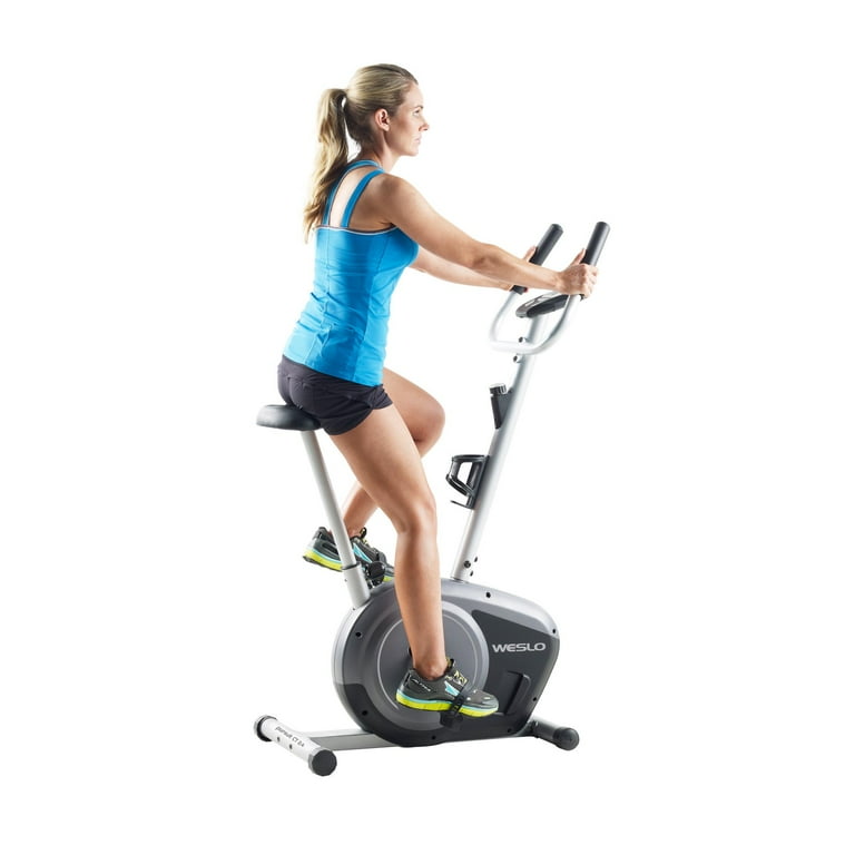 Weslo Pursuit CT 2.4 Upright Exercise Bike with Comfortable Seat