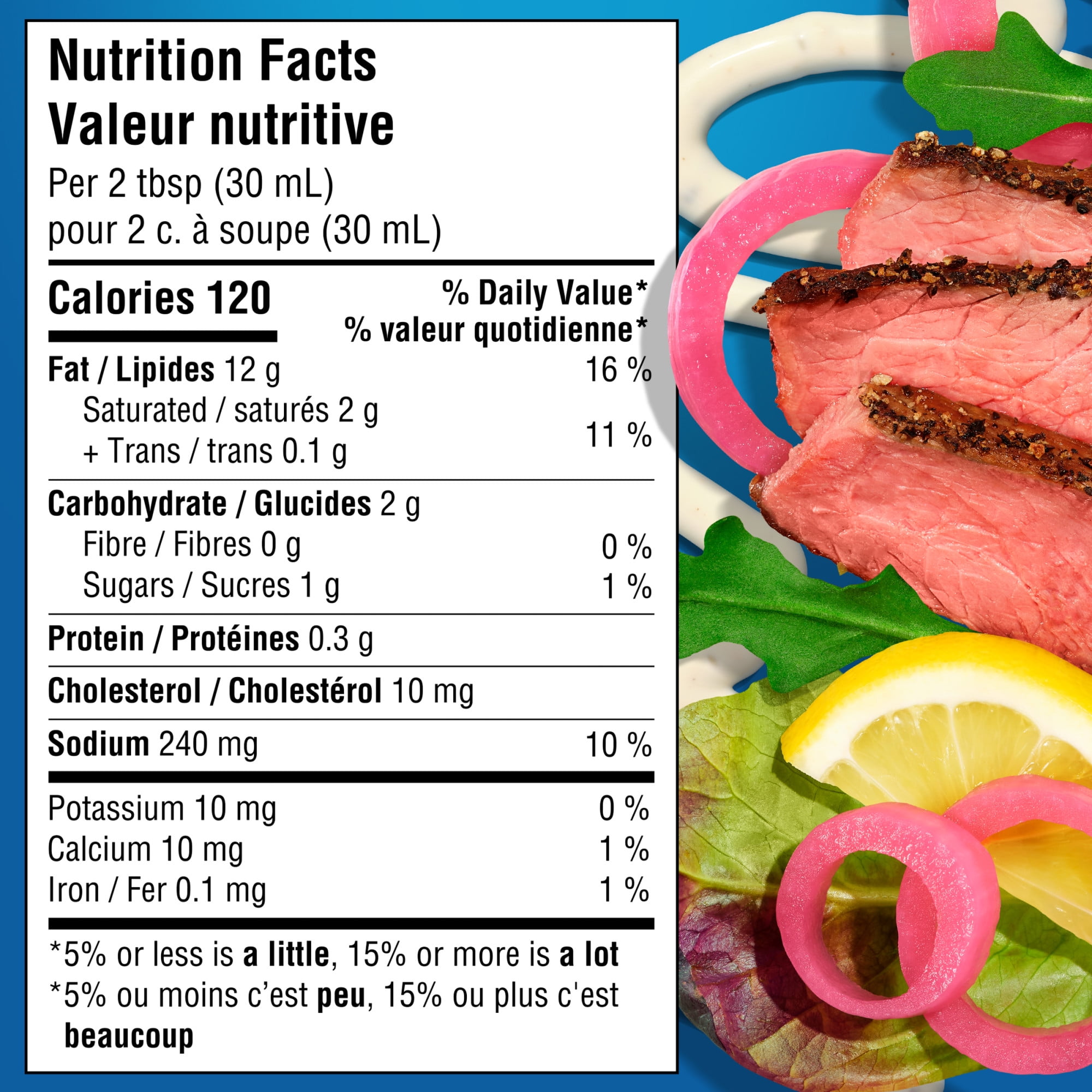 Kraft Peppercorn Ranch Salad Dressing, 425 mL Bottle, KRAFT PEPPERCORN RANCH DRE 425