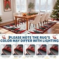 thumbnail image 7 of FairOnly Red 2'x10'Christmas RunnerRug for Bedroom Ultra Soft Festive Floor Mat for High-Traffic Areas Machine Washable Non Slip Low Pile Rug for Hallway, 7 of 7