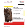 thumbnail image 2 of Ugandan Extract Grade Vanilla Beans Grade B - 3 Beans for Homemade Vanilla Extract, 2 of 5