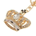 thumbnail image 3 of hengtong 4xCrystal Key Charm Pendant Bag Key Chain Keychain Crown White, 3 of 7