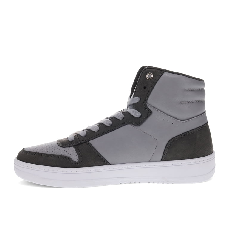 Levi’s Men’s High Top Sneakers Gray Lace Up Casual Shoes Size 11 Amazon.com | Levi main image 3