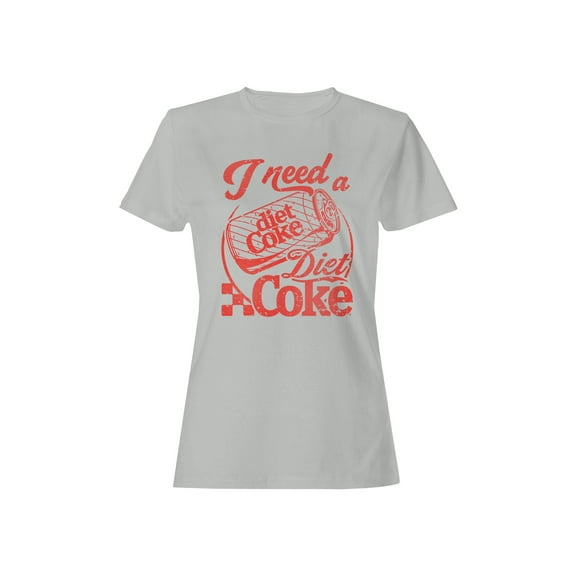 Officially Licensed Diet Coke Need a Diet Coke Vintage Women's T-shirt
