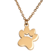 thumbnail image 1 of Collar Mujer Huella de Perro LuckyLy Acero Inoxidable con Baño de Oro 18k o Color Plata Modelo Canny UNITALLA, 1 of 7