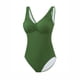 thumbnail image 3 of Trajes de baño de una pieza para mujer Traje de baño de color sólido de moda para mujer Traje de baño sin espalda Traje de baño para mujer, 3 of 4