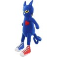 thumbnail image 3 of Pete la Peluche du Chat, 14.5 Pouces, Bleu, 3 of 3