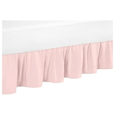 Amelia-Q Bed-Skirts, Blush 2 pounds